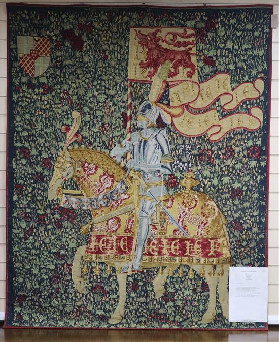 A Hines of Oxford tapestry hanging
